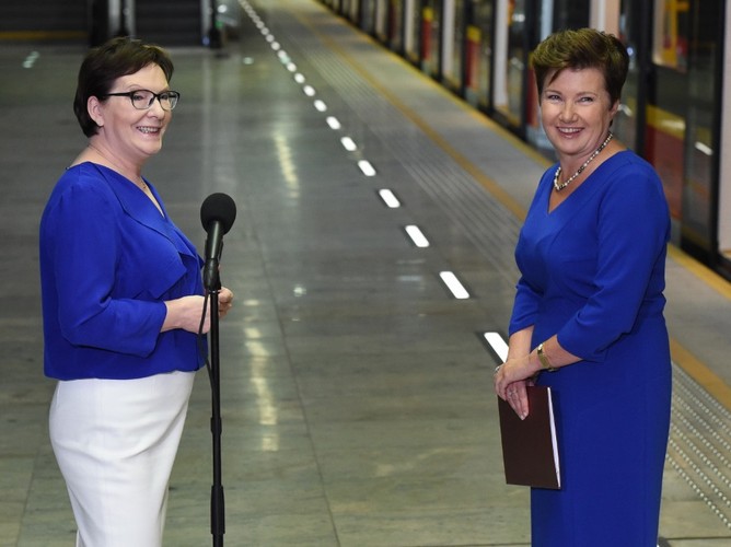 Ewa Kopacz i Hanna Gronkiewicz-Waltz