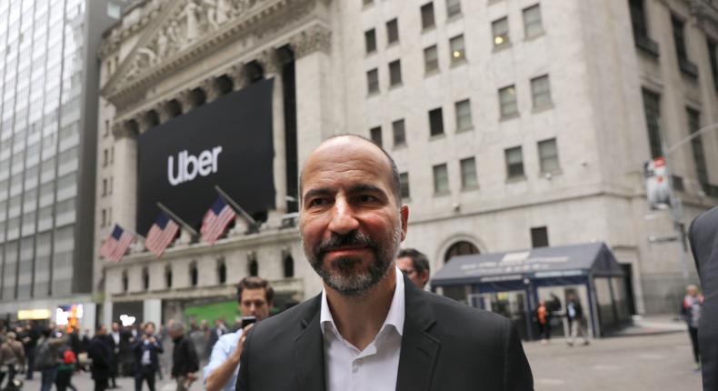 Saudi Arabia's PIF has bet big on the likes of Uber, led by CEO Dara Khosrowshahi.Spencer Platt