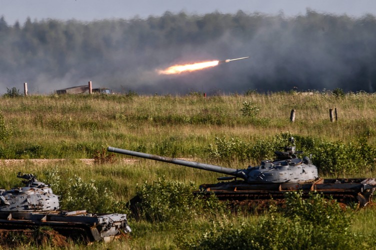 MIĘDZYNARODOWE FORUM WOJSKOWO-TECHNICZNE 'ARMIA 2015'. KUBINKA POD MOSKWĄ