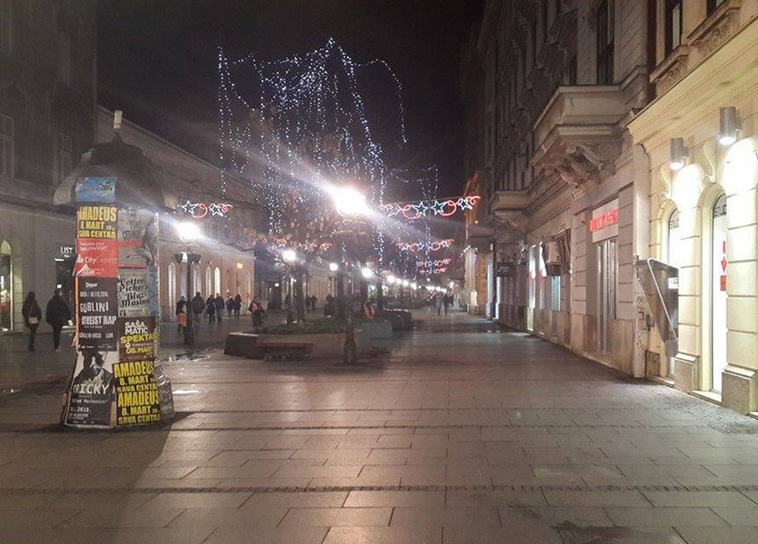 Knez Mihailova ulica ove večeri neprepoznatljiva
