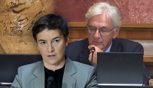 Ana Brnabić i Branko Lukić