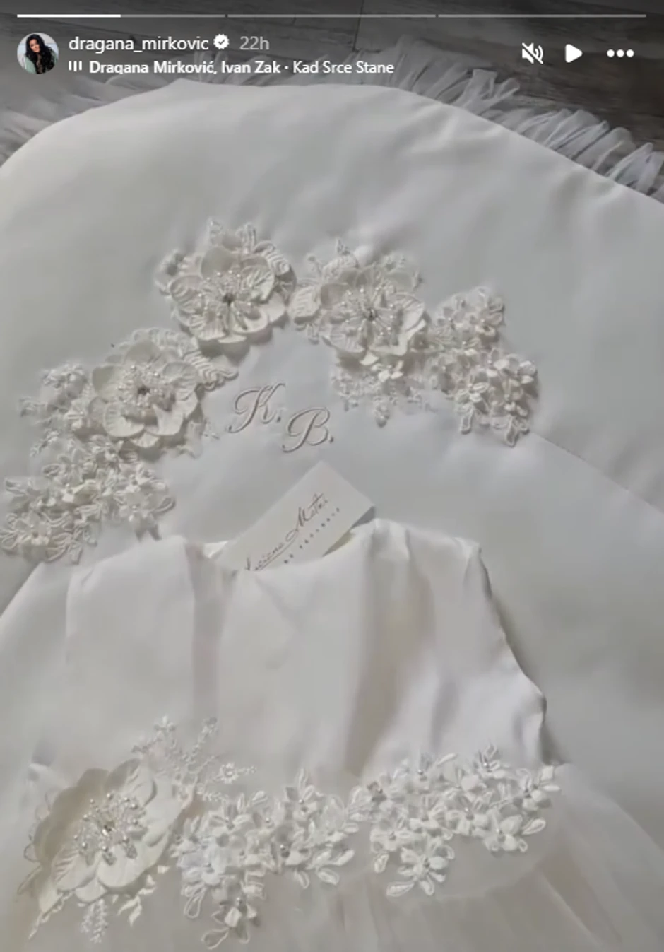 Dragana Mirković, objava