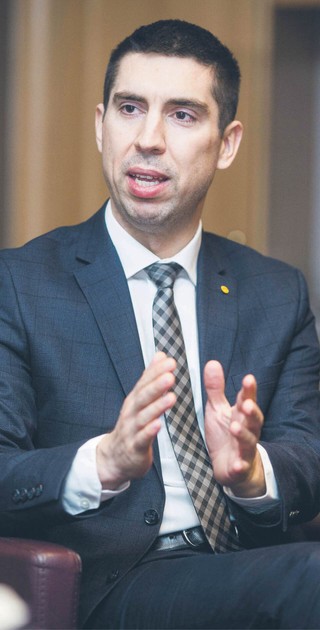 Mihai Popșoi, wiceprzewodniczący parlamentu Mołdawii, wiceszef ds. zagranicznych rządzącej Partii Działania i Solidarności.