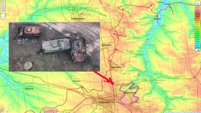 Cmentarzysko pojazdów. Ukraińskie kolumny zniszczone wokół okrążonego miasta