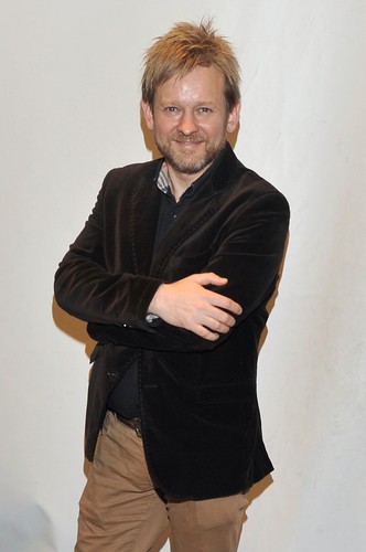 Paweł Stasiak na premierze płyty Anny Jurksztowicz