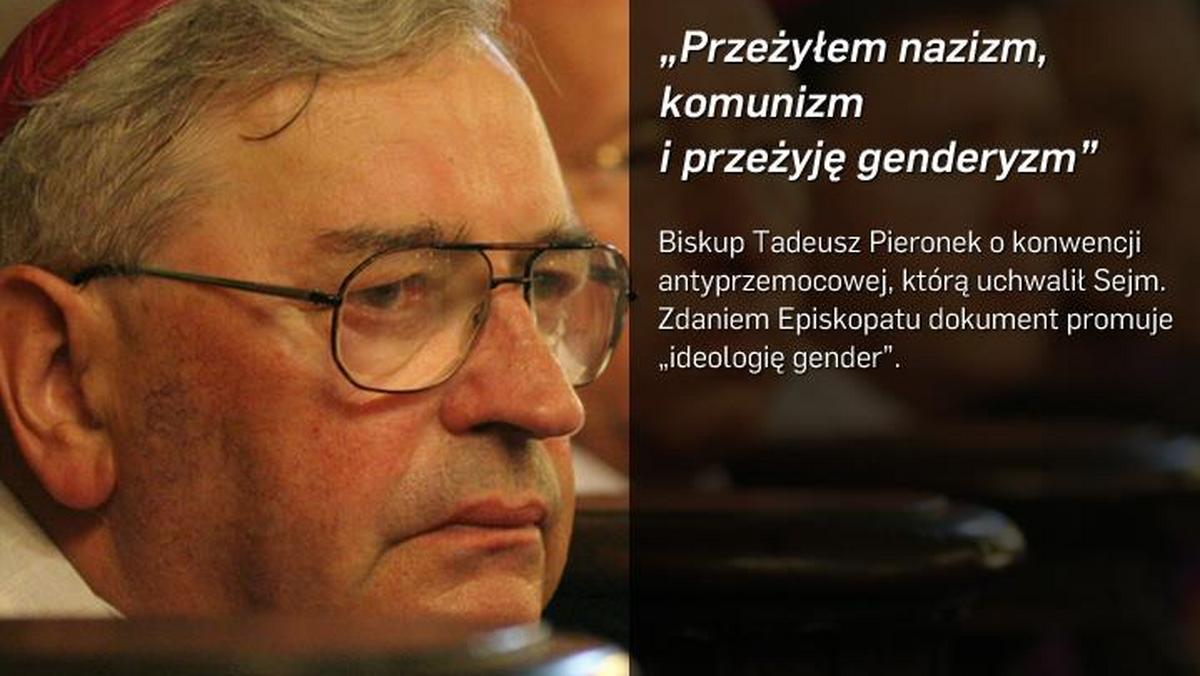 Biskup Tadeusz Pieronek 