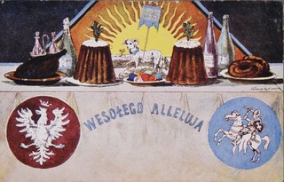 Pocztówki wielkanocne sprzed ponad stu lat. Odrodzenie Polski jako zmartwychwstanie [GALERIA]