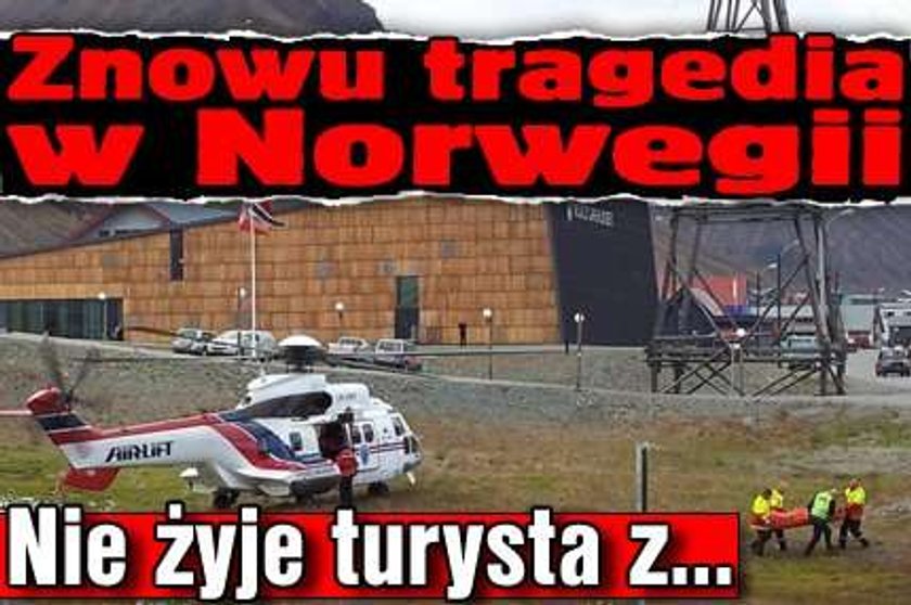 Znowu tragedia w Norwegii. Nie żyje turysta z...