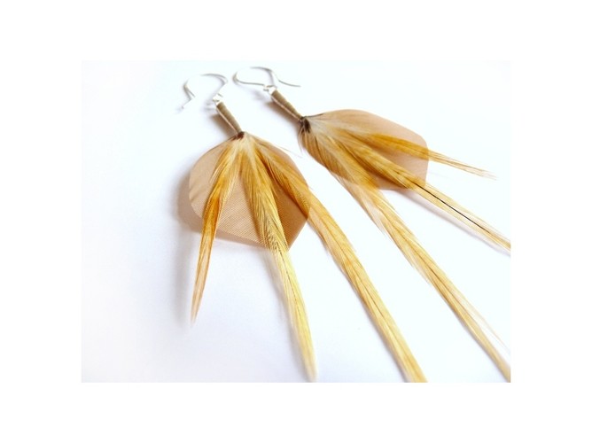 Biżuteria Still Tree Jewellery z oferty butiku trendsetterka.com - kolczyki z ptasich piór