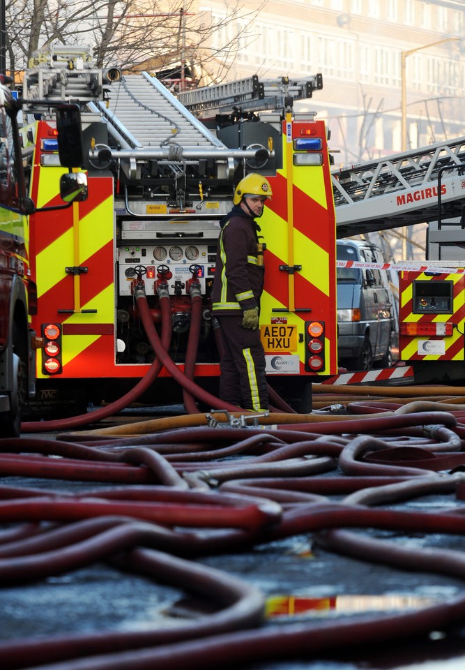 BRITAIN PECKHAM FIRE