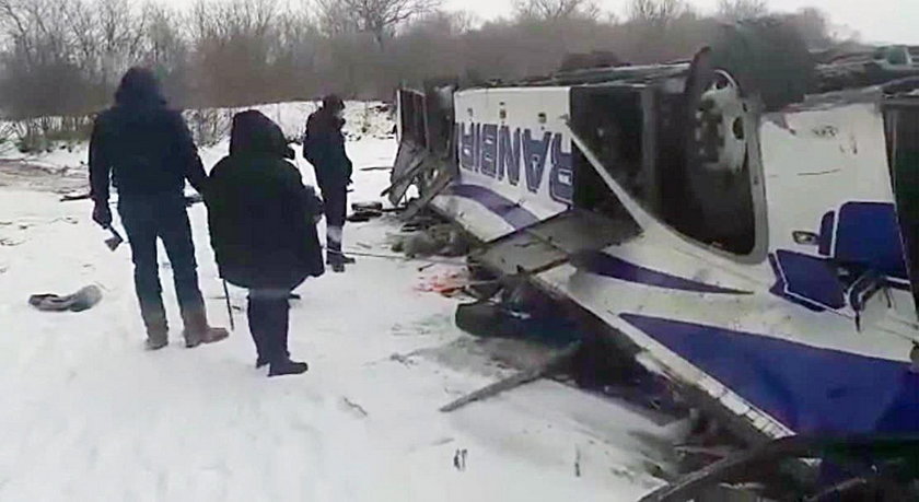 Tragiczny wypadek autokaru w Rosji