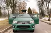 Toyota Hilux straży granicznej