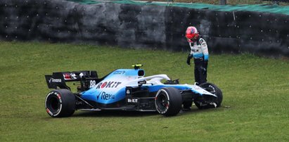 Robert Kubica miał wypadek na torze. "To cud, że nie rozbiłem się wcześniej"