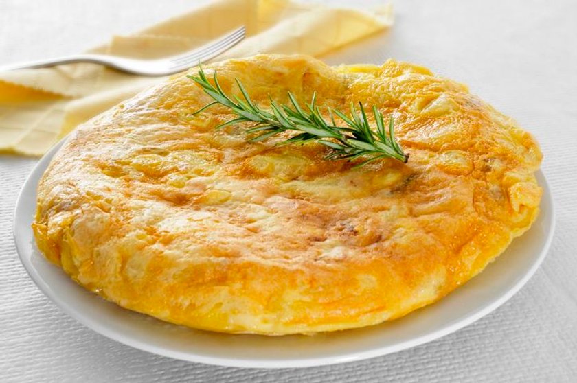 Omlet na słono