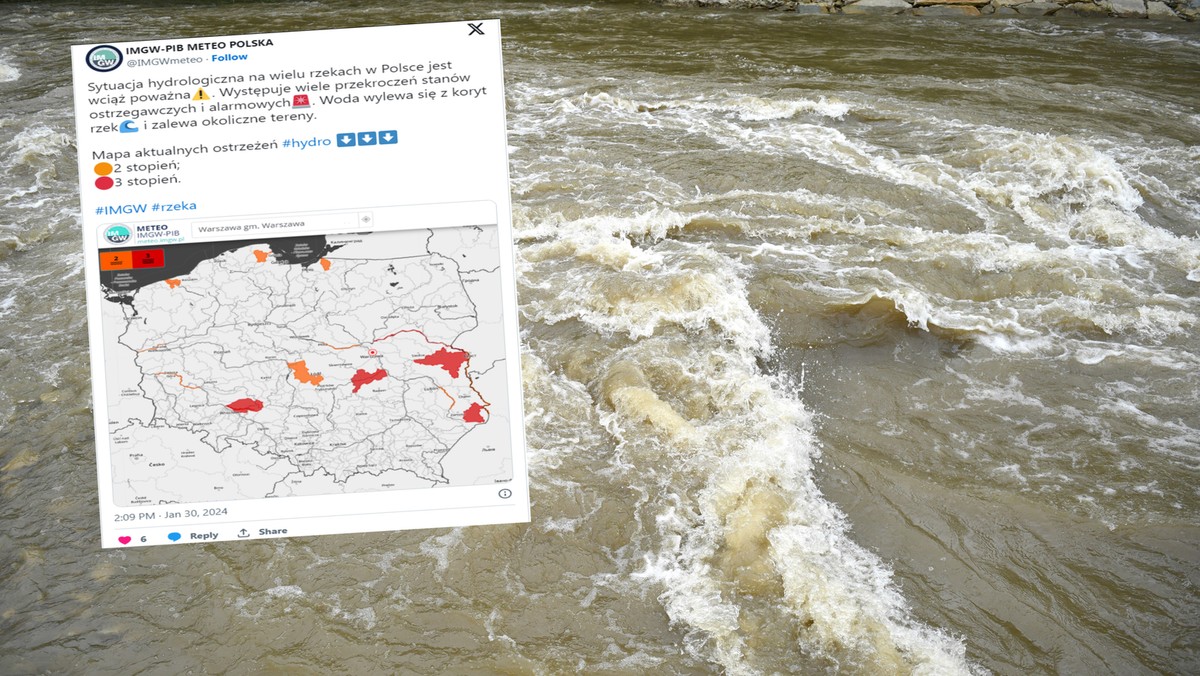 Sytuacja na Bugu nadal bardzo trudna. Są ostrzeżenia najwyższego stopnia