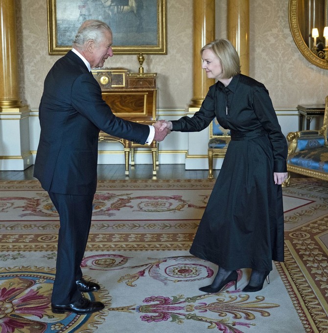 Britanska premijerka Liz Tras i kralj Čarls III foto: Kirsty O'Connor/ PA Images