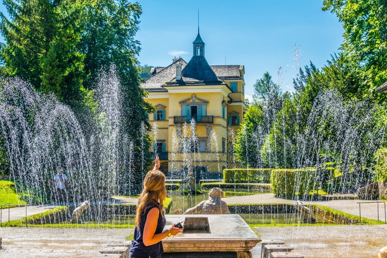 Pałac i ogrody Hellbrunn w Salzburgu