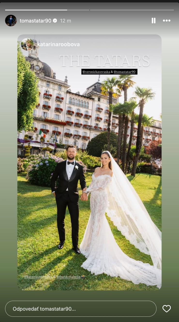 Tomáš Tatar a Veronika spečatili svoju lásku.