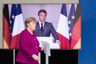 Angela Merkel Emmanuel Macron