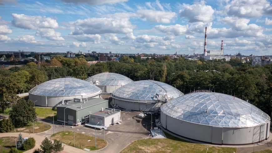 Zbiorniki przy ul. Długiej robią wrażenie. To jedna z wielkich inwestycji MPWiK związanych z zagospodarowaniem wód