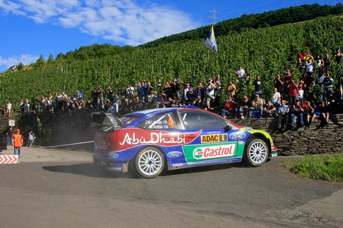 Rajd Niemiec 2010: Loeb liderem, Kościuszko na łące (1. etap, fot. Rallyworld©Willy Weyens)