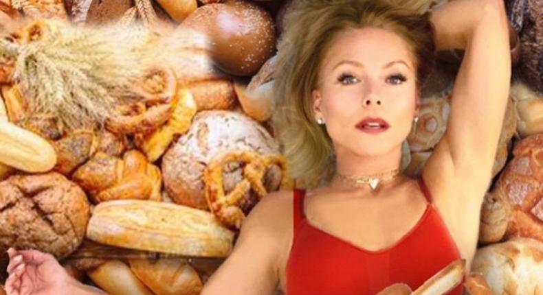 Kelly Ripa Just Posted A Hilarious Bread Instagram