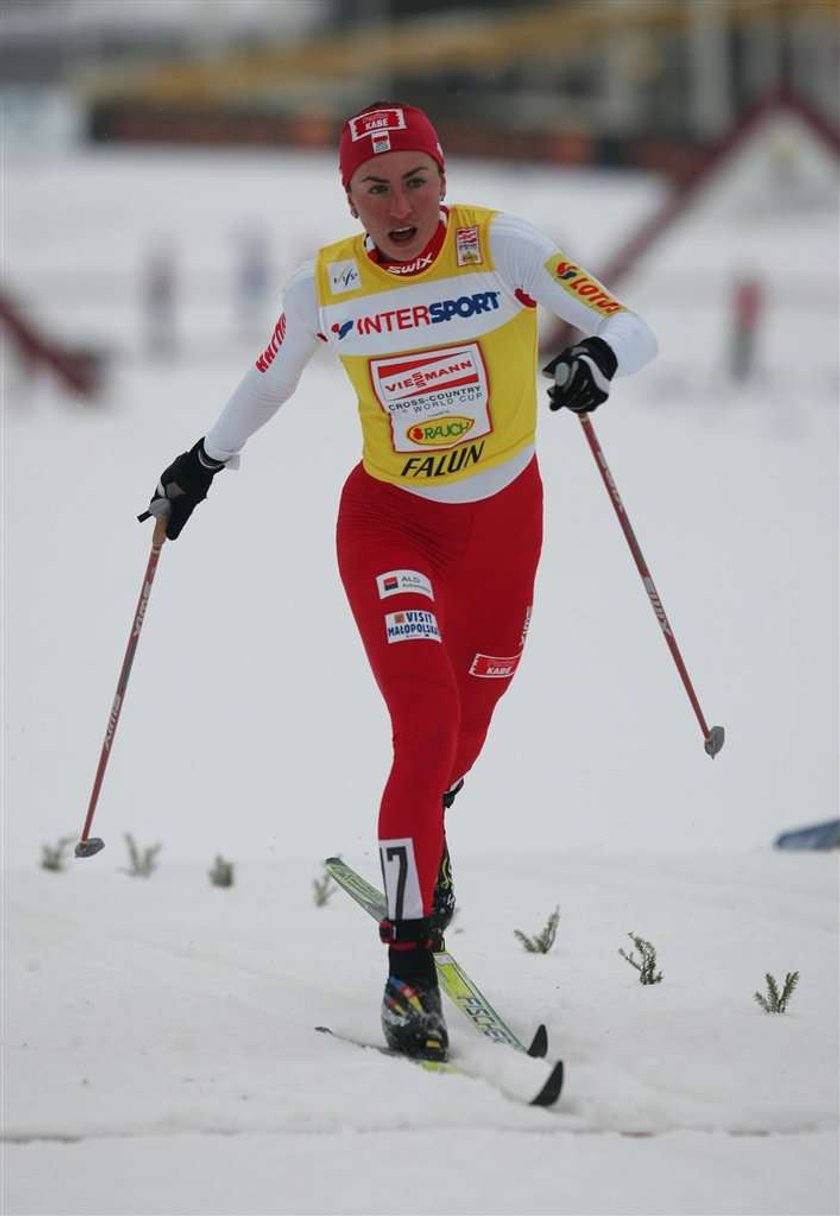 Justyna Kowalczyk wygrała bieg na 2,5 km w Falun