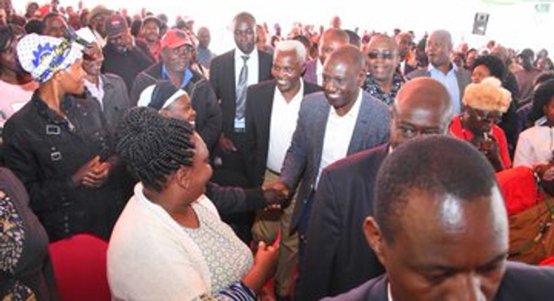 DP Willaim Ruto hosts a delegation of grassroot leaders from Kibra constituency