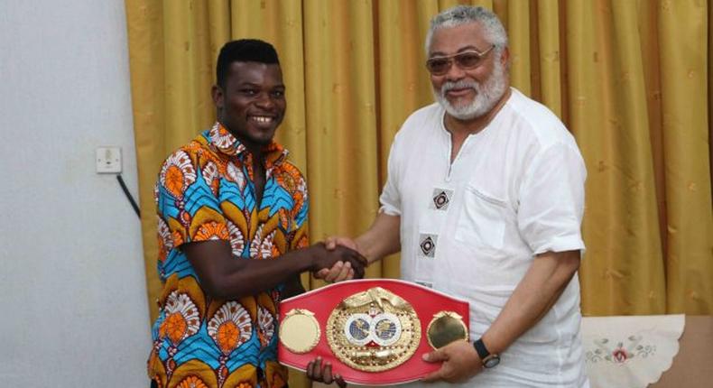 Stay focused, avoid drinking and womanising – Rawlings advises Commey