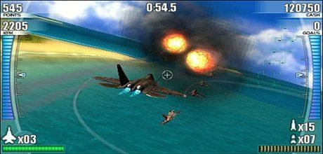 Screen z gry "After Burner: Black Falcon"