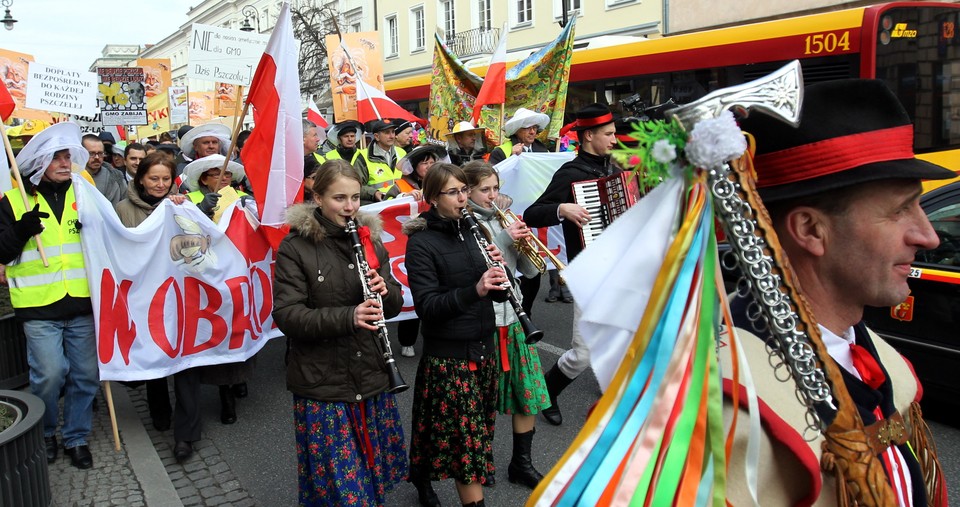 Marsz w obronie pszczół