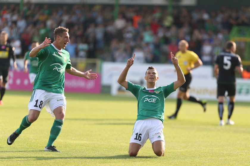 Mecz ekstraklasy GKS Bełchatów - Korona Kielce