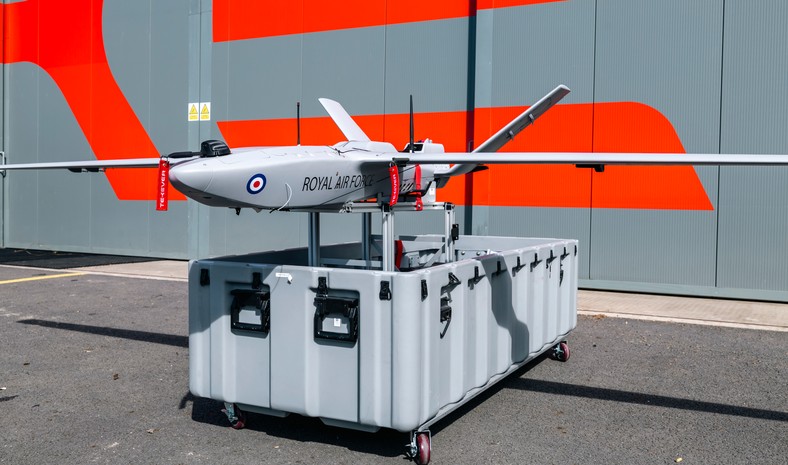 Personnel from the RAF and Royal Navy have conducted training on the new Autonomous Collaborative Platform (ACP) which will be entering service later this year. As part of a proposed RAF Autonomous Collaborative Platform (ACP) portfolio, the RAF has delivered the new uncrewed aircraft into service. The platform will support RAF F-35B Lightning and Typhoon pilots by blinding enemy radars. Uncrewed Air Systems (UAS) are not new to the RAF, and this new aircraft has been developed using lessons from the Ukraine and other operational theatres. The ACP will be operated by 216 Squadron, made up of Regular RAF, Royal Auxiliary Air Force (RAuxAF) and other UK Defence personnel. Squadron workforce will be trained to operate in small teams and in high threat environments.
