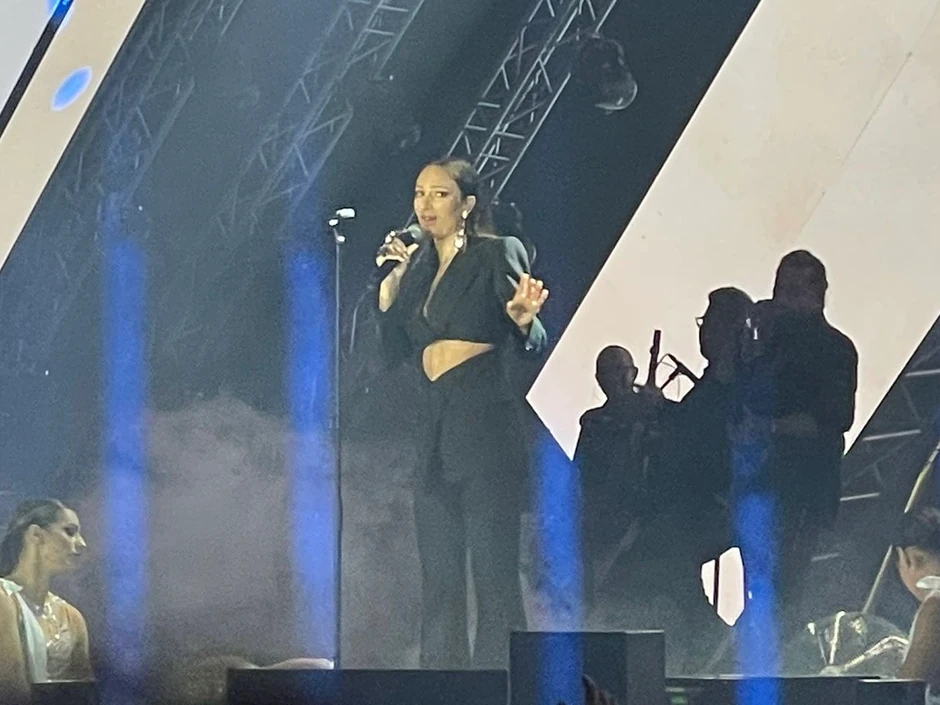 Aleksandra Prijović na trećem koncertu u Areni