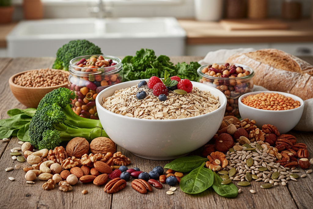 Strukoviny, ovsené vločky, orechy a zelenina – takto vyzerá tanier, ktorý vaše črevá milujú.