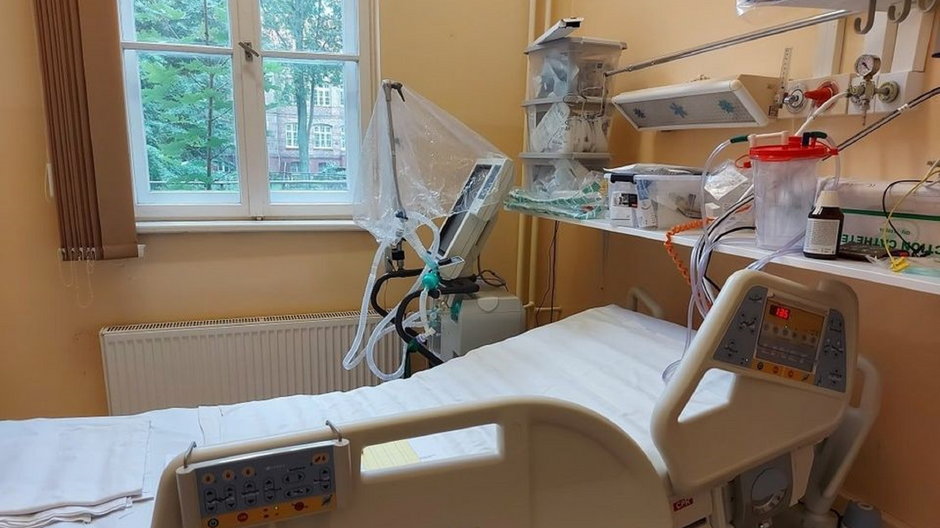 Oddział zakaźny szpitala w Gorzowie