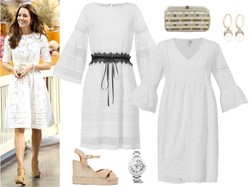 Z klasą, bez kontrowersji i modnie: STYLIZACJE "na wyjścia" inspirowane zestawami księżnych Catherine i Meghan