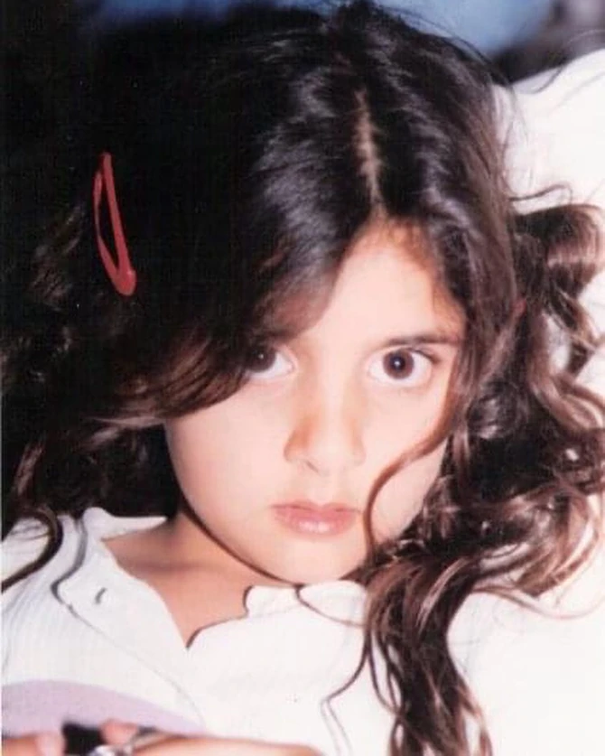 Šeika Mahra kao devojčica