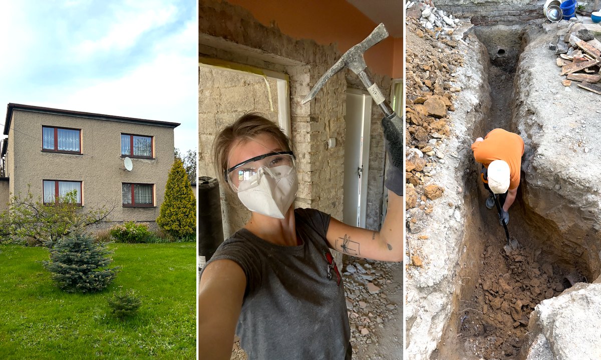 Kupili dom kostkę z PRL. "Ciekawe odkrycia pod starymi podłogami"