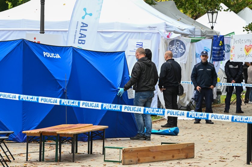 Warszawa. Strzał  w białym miasteczku. Nie żyje 94-latek