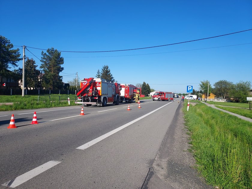 Wypadek w Nowym Żmigrodzie