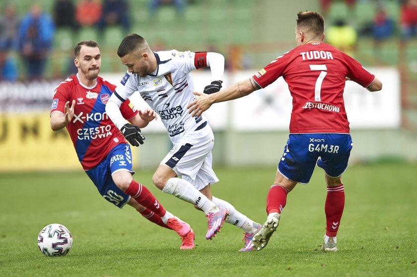 Ekstraklasa piłkarska: Raków Częstochowa - Pogoń 0:0