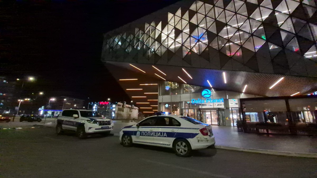 Dojava o bombi u Tržnom centru Delta Planet u Nišu 