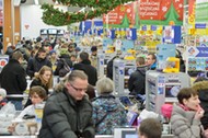 Przedświąteczne zakupy Boże Narodzenie sklep