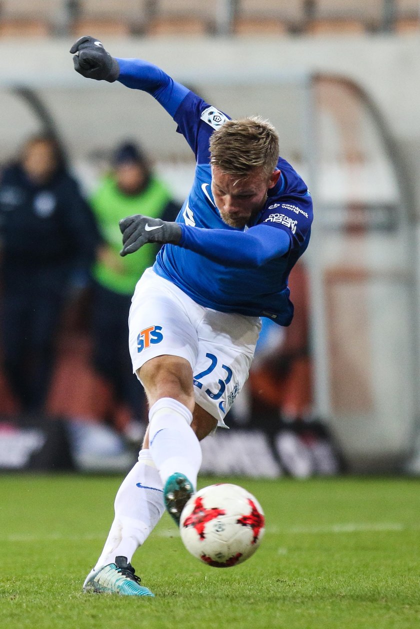 Pilka nozna. Ekstraklasa. Bruk-Bet Termalica Nieciecza - Lech Poznan. 20.08.2017