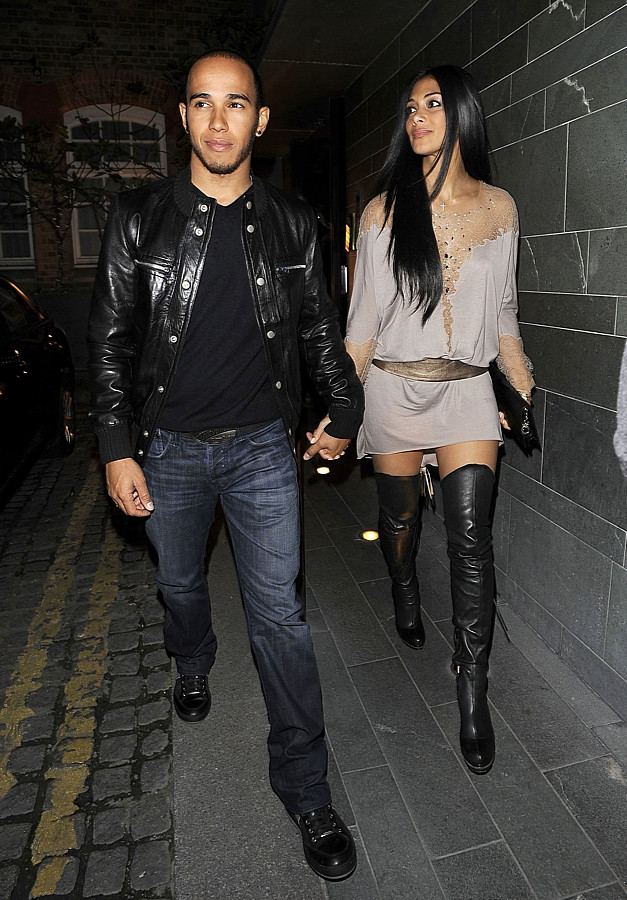 Lewis Hamilton i Nicole Scherzinger (fot. Agencja BE&amp;W)