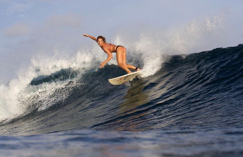 Niemiecka surferka rozbierze się w telewizji