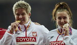 Tak Włodarczyk i Kopron cieszyły się z medali