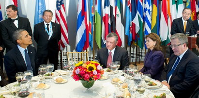 Obama chwali Komorowskiego bez wąsów!