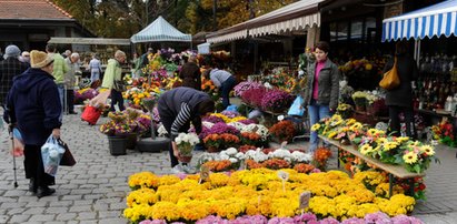 Tłumy wrocławian na cmentarzach